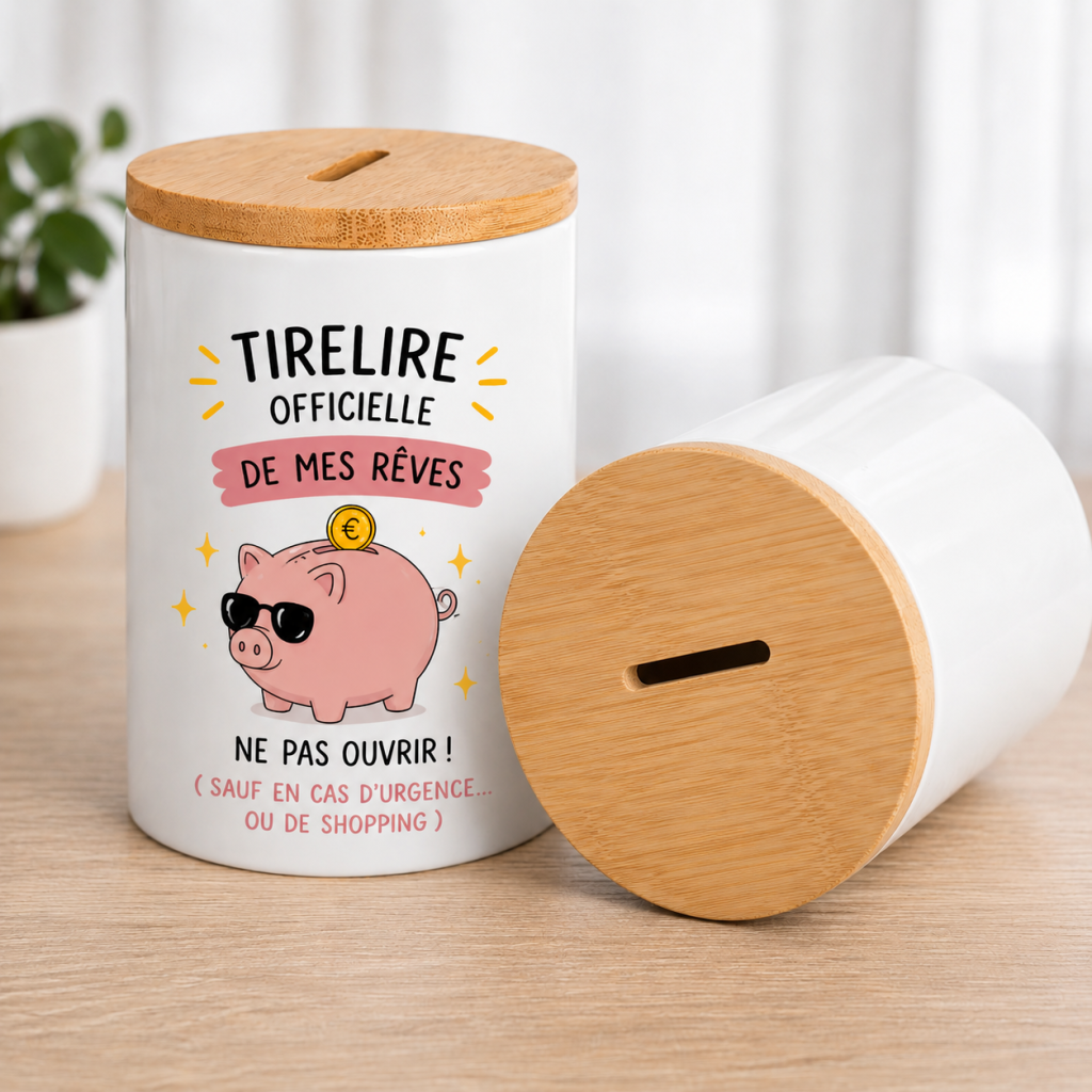 Tirelire personnalisable