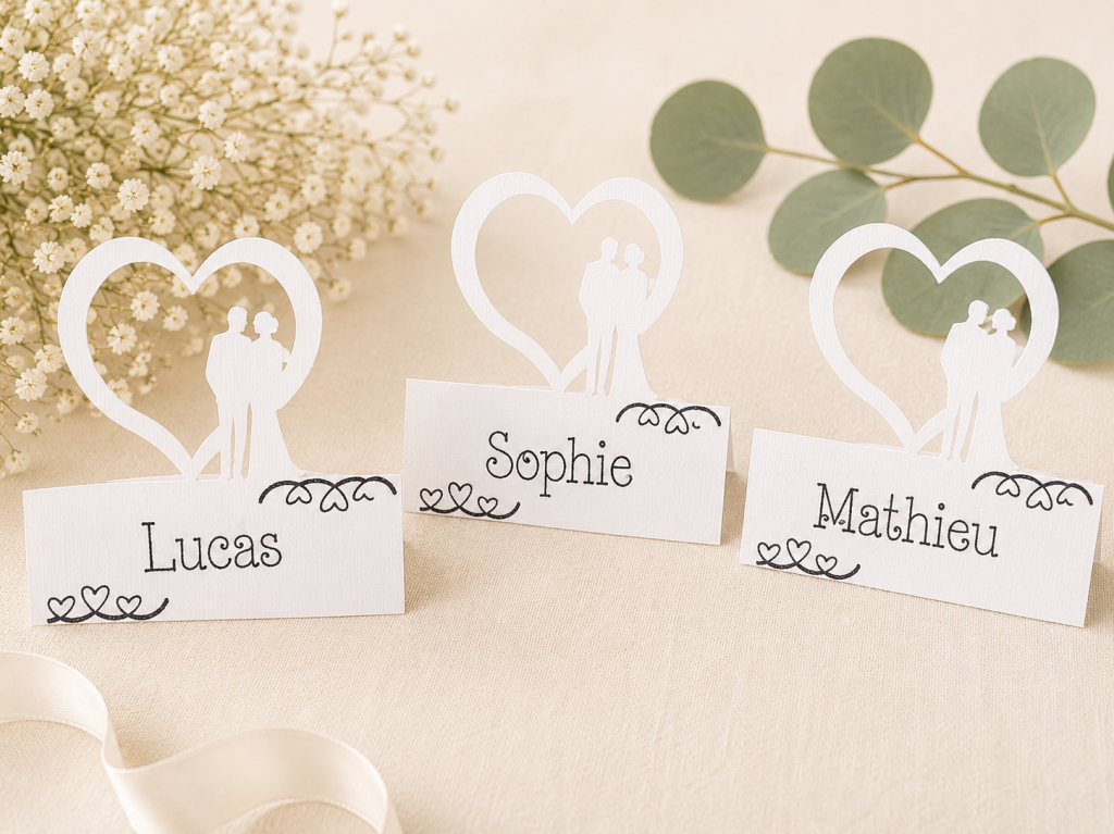 Marque place mariage