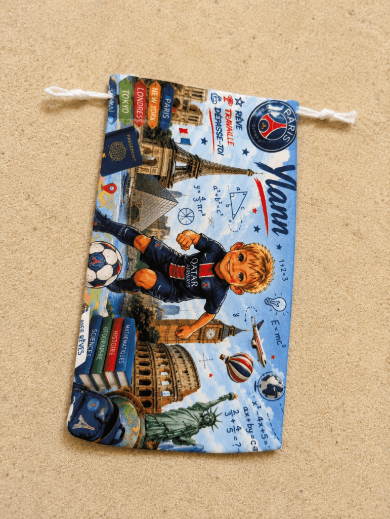 Etui à lunette Ylann PSG