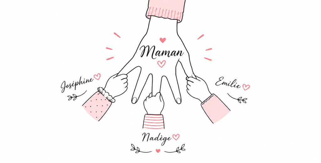 Maman, main filles