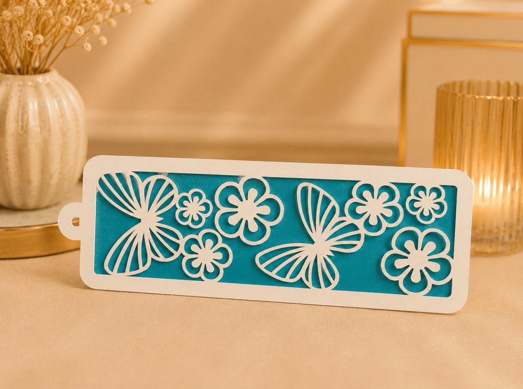 Marque page papillon