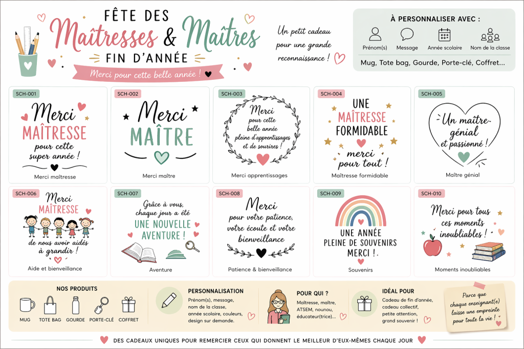Thèmes fin d'année scolaire