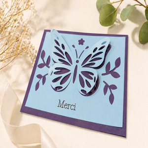 Carte papillon