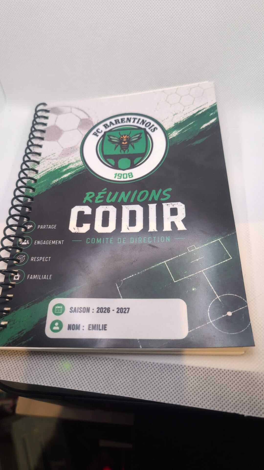 Cahier A5